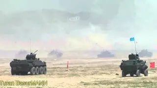Turkic Kazakhstan MILITARY HELL MARCH HD Казахская Армия