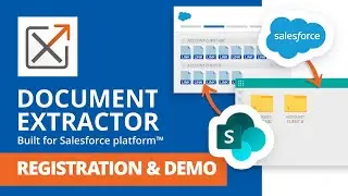 Document Extractor Built for Salesforce Platform™ Registration & Demo