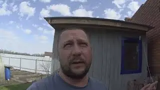 Занимаюсь На Турнике В Деревне Хозяйство Нива Огород