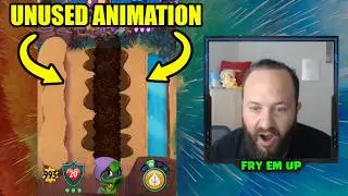 Reacting to Unused PvZ Heroes Card Animations