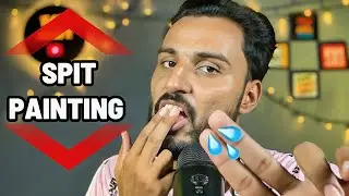 Asmr Spit Painting But Long Video For u #asmr #asmrspitpainting #asmrlong