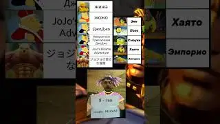ДжоДжо мемы ( муда муда)