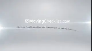 Moving Checklist Planner