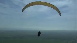 Полёты на парапланах на Пушкентау
