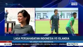 Laga Persahabatan Indonesia vs Islandia 1
