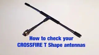 How to check if your TBS Crossfire antennas are still good to use