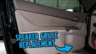 Volvo C30, Speaker Grille Replacement
