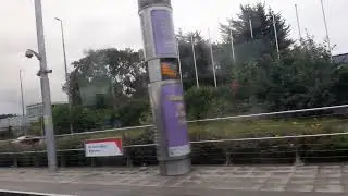 Red Cow to Blackhorse onboard a LUAS tram on the LUAS red line in Dublin City on 5.8.2024