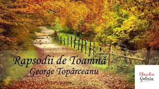 Rapsodii de Toamna George Toparceanu | Poezii de Toamna | Poezii George Toparceanu