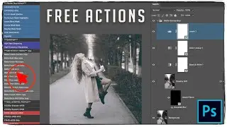Free Actions for Photoshop: Video Tutorial