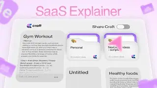 SaaS Product Motion Explainer | Clean UI Animation in After Effects