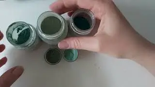 Зеленые краски
