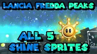 All Shine Sprites in Lancia Fredda Peaks | Super Mario Eclipse