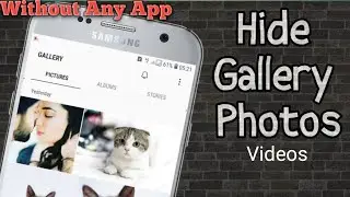 hide photo and video without app. 