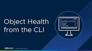 Viewing vSAN Object Health from the CLI