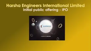 Harsha Engineers International Limited - IPO