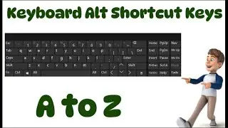 (A to Z) Alt shortcut keys of the computer | shortcut keys