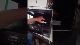 Brother DCP-J100 paper jam and print quality problem fixed