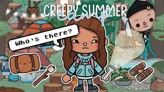 Creepy Summer Camp | *with voice* | Toca Boca Tiktok Roleplay