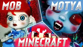 MOB Games VS Motya Games VS Minecraft | Who's Jumpscare is BETTER? | Poppy Playtime 3