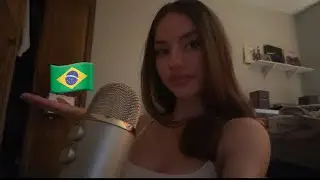 asmr teaching you phrases in portuguese 🇧🇷