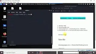 kali linux Dnsmap subdomain Information Gthereing Tool IN Telugu 2020