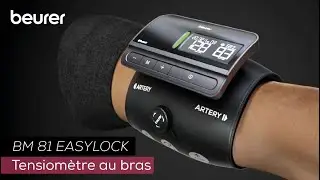 Tensiomètre au bras avec brassard facile à fermer | BM 81 easyLock de Beurer