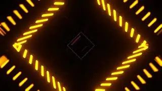 Pink Kaleido Neon Tunnel Flash Background VJ Loops in 4K