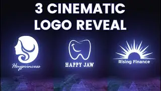 3 Cinematic Logo Reveal | After Effects