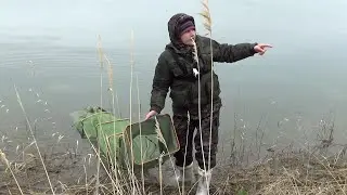 РЫБАЛКА ВЕСНОЙ. Ура! Открыли сезон ЛЕЩ, Плотва, КАРАСЬ.