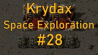 Factorio 1.1 Space Exploration #28 - Super pylons and material science 1 and 2