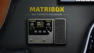 SONICAKE QME-50 Matribox Multi-effects Processor with 130 Effects for Guitar/Bass/Acoustic