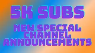 Special 5K Subscriber Announcement! (STREAM)