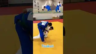 Tsuri goshi  judo technic / бросок через бедро #judo #shorts