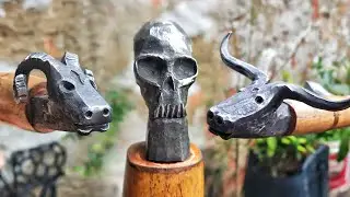 Knife Making - Forging a Pommel Head