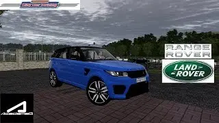 Range Rover Sport SVR Академика наваливает по автомагистрале
