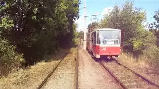 Донецк. Трамвай. Маршрут №8.