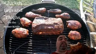 Weber Kettle Chicken Legs and Thighs