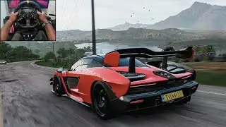 1200HP McLaren Senna | Forza Horizon 5 | Logitech G920 gameplay