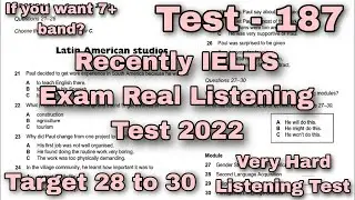 VERY HARD LISTENING TEST 2022 | BC & IDP REAL IELTS LISTENING TEST | NEW IELTS LISTENING TEST 2022