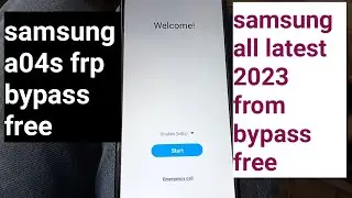 samsung a04s frp bypass free/samsung all latest frp bypass free 1000% working and free