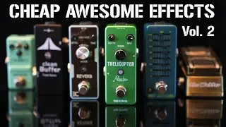 More CHEAP but AWESOME mini effects pedals!