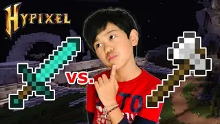 Which is Better? Raider Axe vs Aspect of the End : Hypixel Skyblock / Ender Pearl, Blaze Powder AOTE