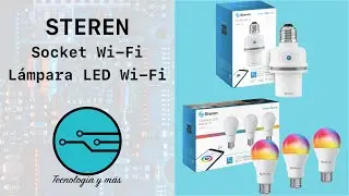 Review del SOCKET WIFI y FOCO LED WIFI de la marca STEREN