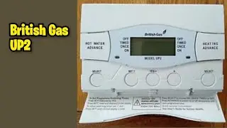British Gas UP2 Dual Programmer heating and hot water