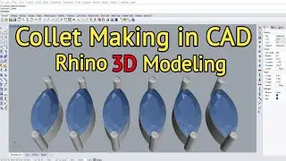 Collet making in cad  | How to make Marquise Collet in cad Jewelry
