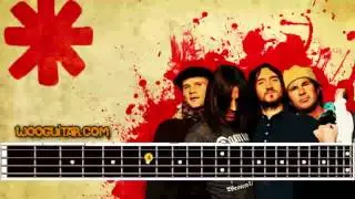 Red hot chili peppers Soul to squeeze Bass cover lesson