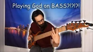 Playing God by Polyphia but it's on 6-string BASS