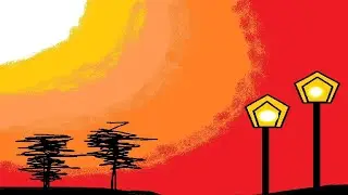 How to draw in Ms Paint|how to draw in computer|drawing in Ms paint|Mspaint Tutorial|scenery drawing