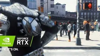 Walking through NY in Spider-Man PC with Amazing Realistic ReShade Mod